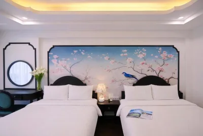 Deluxe Queen Kamer met Twee Queensize Bedden — Stella De Boutique Hotel